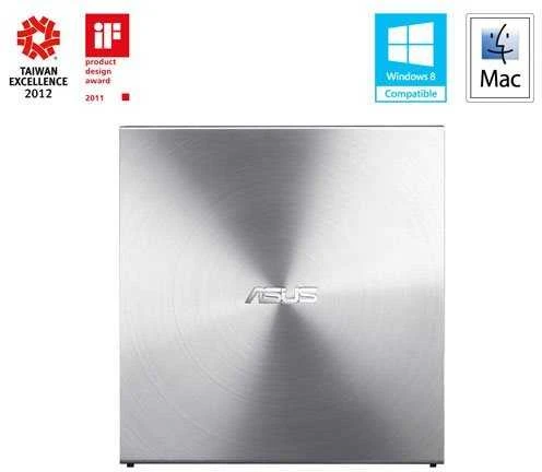 Asus | SDRW-08U5S-U | Sąsaja USB 2.0 | DVD±RW | CD skaitymo greitis 24 x | CD įrašymo greitis 24 x | Metalinis | Užrašų knygelė