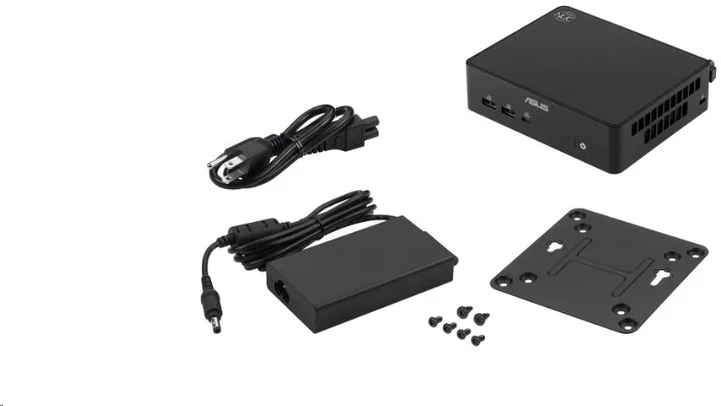 ASUS RNUC16GDKU560002 barebone rinkinys su Intel Core Ultra 5 325, Kit L6, ES maitinimo laidas