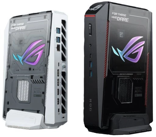 Kompiuteris Asus ROG RNUC16JNK9X28AA2 Intel Core Ultra 9 290HX Plus 32 GB DDR5-SDRAM 2 TB SSD NVIDIA GeForce RTX 5080 Windows 11 Home Mini PC juodas (90AS00S1-M002H0)