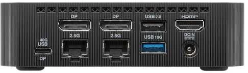 ASUS mini kompiuteris ExpertCenter PN54 (PN54-S70002NN), AMD Ryzen AI7-350, 32GB, 1TB SSD, Radeon Graphics, mini kompiuteris, Juodas