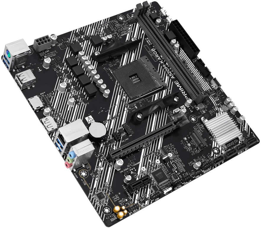 pagrindinė plokštė Asus PRIME A520M-K ARGB
