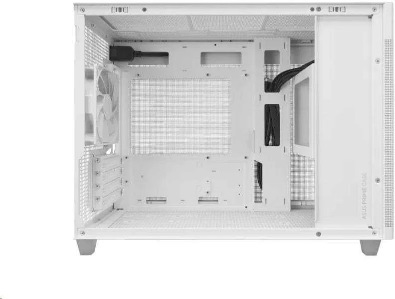 Kompiuterio korpusas ASUS Prime AP201 MicroATX Case/Baltos spalvos