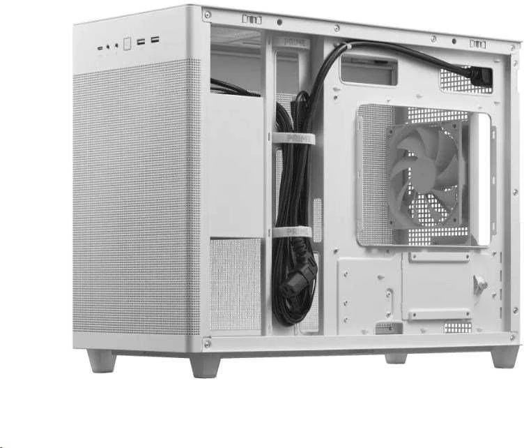 Kompiuterio korpusas ASUS Prime AP201 MicroATX Case/Baltos spalvos