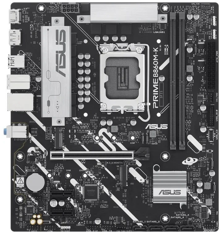 Pagrindinė plokštė ASUS PRIME B860M-K
