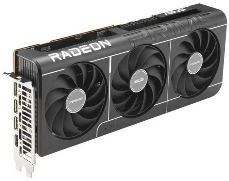 Vaizdo plokštė ASUS Prime -RX9070XT-O16G AMD Radeon RX 9070 XT 16 GB GDDR6