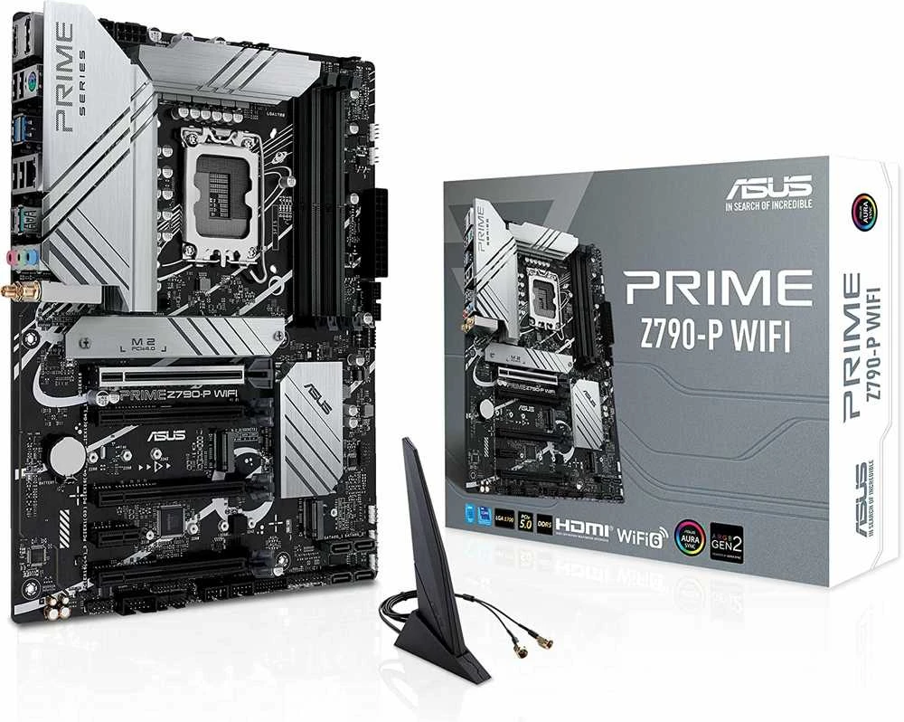 Pagrindinė plokštė ASUS PRIME Z790-P WIFI, LGA 1700, ATX, DDR5