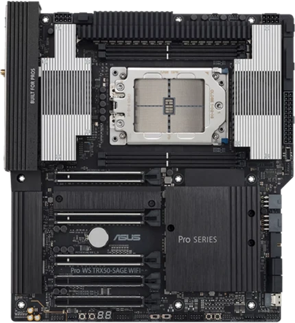 Pagrindinė plokštė ASUS PRO WS TRX50-SAGE WIFI A AMD TRX50 Socket sTR5 CEB