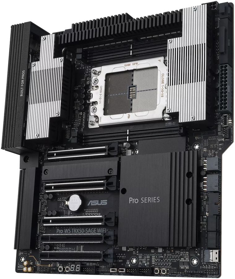 Pagrindinė plokštė ASUS PRO WS TRX50-SAGE WIFI A AMD TRX50 Socket sTR5 CEB