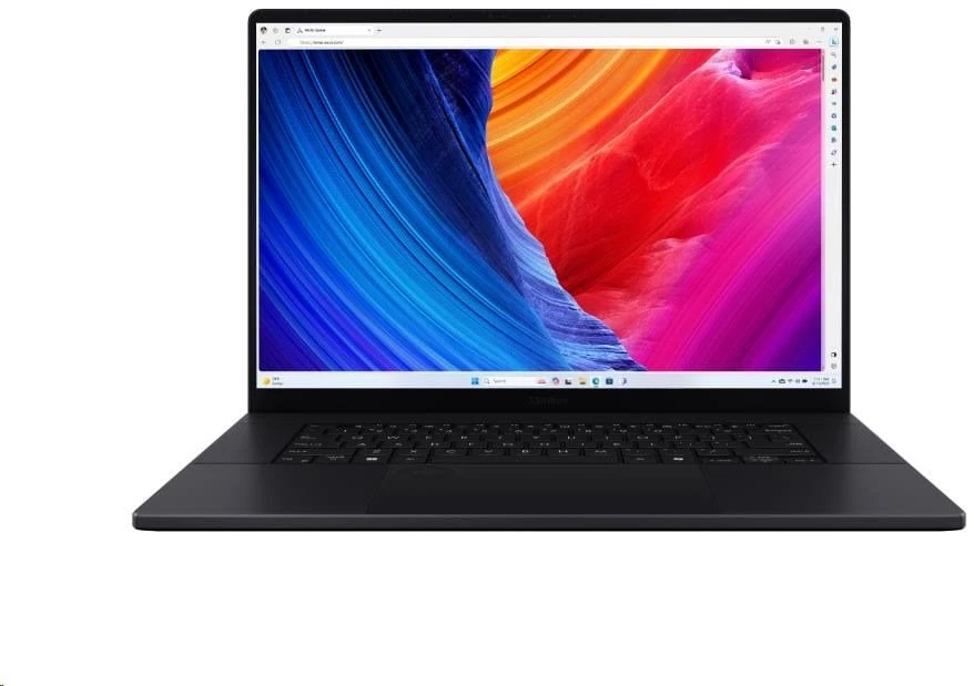 Nešiojamas kompiuteris ASUS NTB ProArt P16 (H7606WX-OLED066X), Ryzen AI 9 HX 370, 16" 2880 x 1800, 64GB, 2TB SSD, RTX 5090, W11 Pro, Juodas