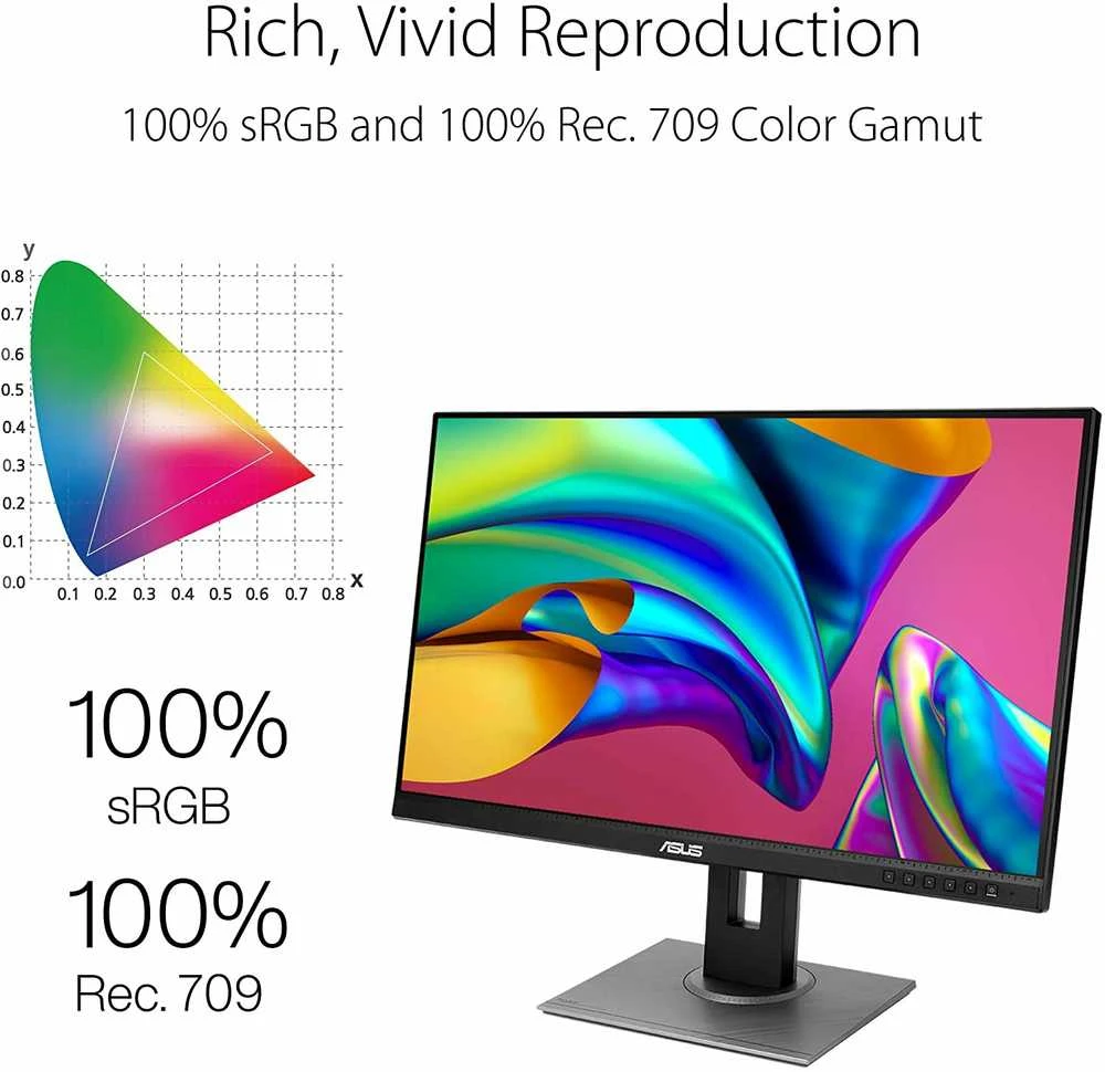 Monitorius Asus ProArt PA278QV, 27", IPS, WQHD (2560x1440), 5 ms, 75 Hz, 350 cd/m²