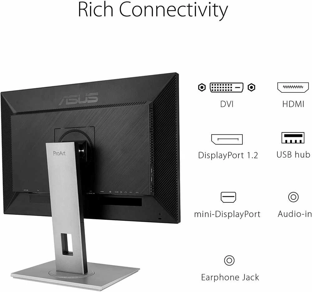 Monitorius Asus ProArt PA278QV, 27", IPS, WQHD (2560x1440), 5 ms, 75 Hz, 350 cd/m²