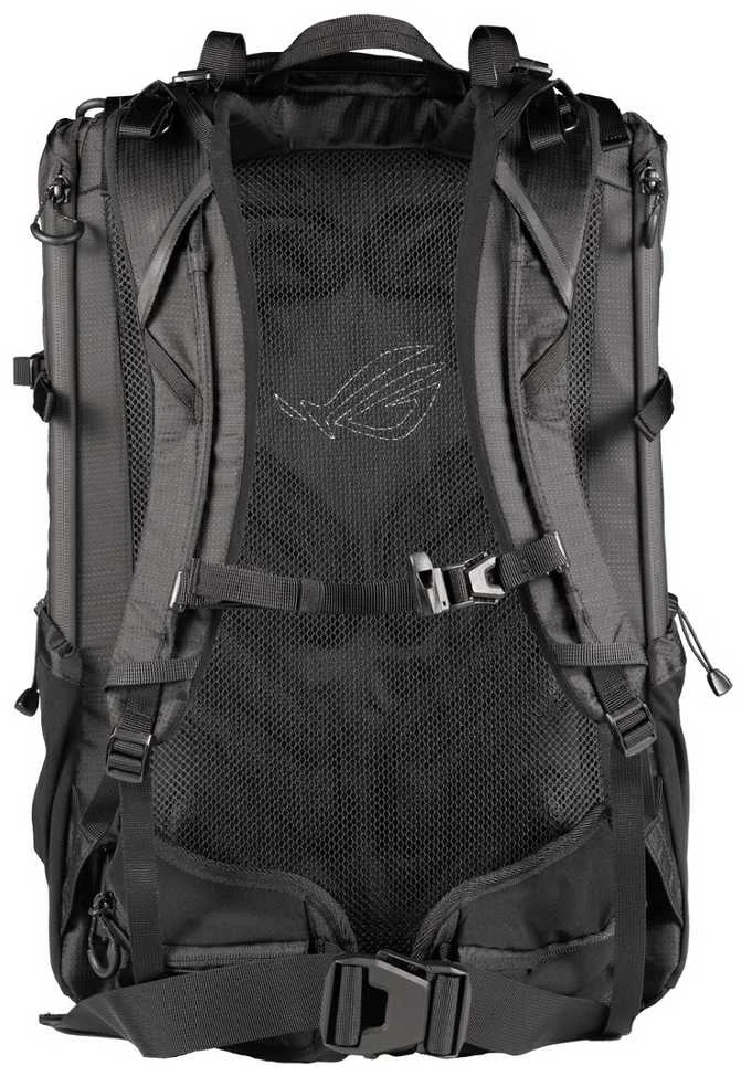 Asus | ROG Archer Ergoair BP3800 | Tinka iki 18 " | Backpack | Shoulder strap | Atsparus vandeniui | Juodas