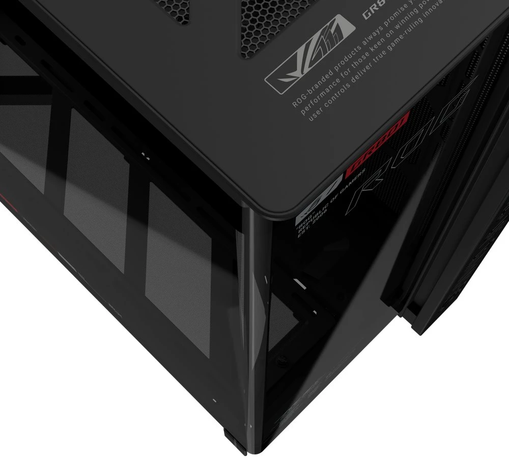 ASUS ROG CRONOX GR801 CURVE TG ARGB Juodas Midi Tower