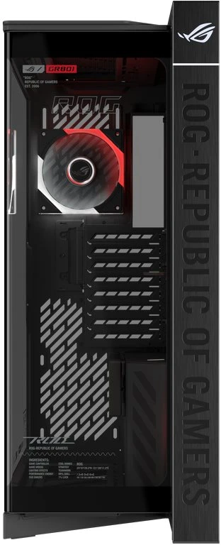 ASUS ROG CRONOX GR801 CURVE TG ARGB Juodas Midi Tower