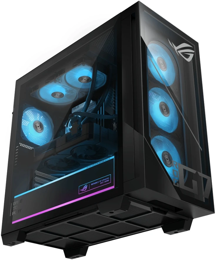 ASUS PC ROG G700 (G700TF-7265KF346W), Ultra 7 265KF, 32GB, 1TB SSD, RTX 5070 12GB, W11 Home, Juodas