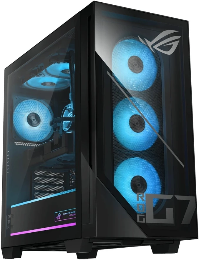 ASUS PC ROG G700 (G700TF-7265KF345W), Ultra 7 265KF, 32GB, 1TB SSD, RTX 5080 16GB, W11 Home, Juodas