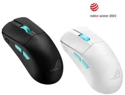 Belaidė pelė ASUS ROG Harpe Ace Aim Lab Edition, Balta
