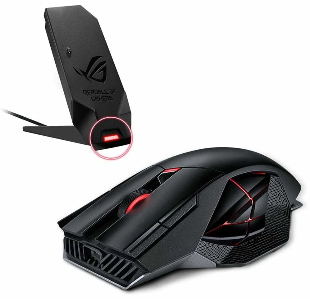 ASUS Pelė žaidimams ASUS ROG Spatha X - Pelė Right handed - Juodas