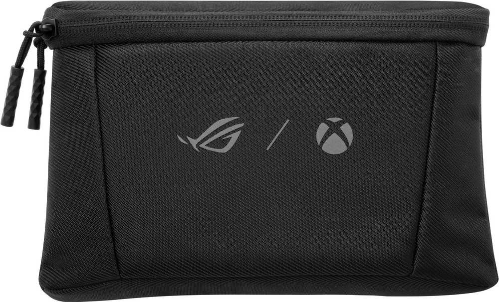 Carruzzo ASUS ROG XBOX Ally (2-in-1) Premium Kietas dėklas Poliesteris, Poliuretanas (PU) Juoda