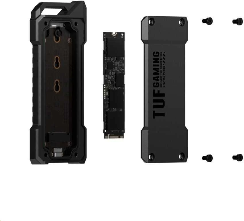 ASUS TUF Gaming A2 SSD korpusas Juodas M.2
