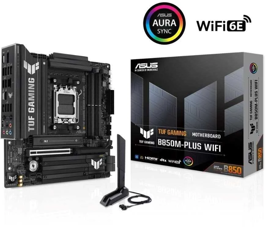 Pagrindinė plokštė ASUS TUF GAMING B850M-PLUS WIFI