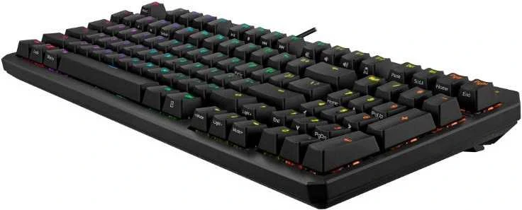 Klaviatūra žaidimams ASUS TUF Gaming K3 Gen II su laidu optyczno-mechaninė su pašvietimu juoda