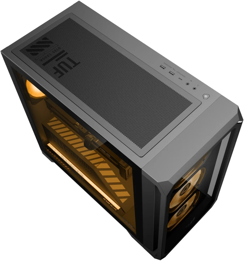 ASUS PC TUF T700 (TM700TZ-R8700F027W), Ryzen 7 8700F, 16GB, 1TB SSD, NVIDIA Graphics, W11 Home, Tower, pilka