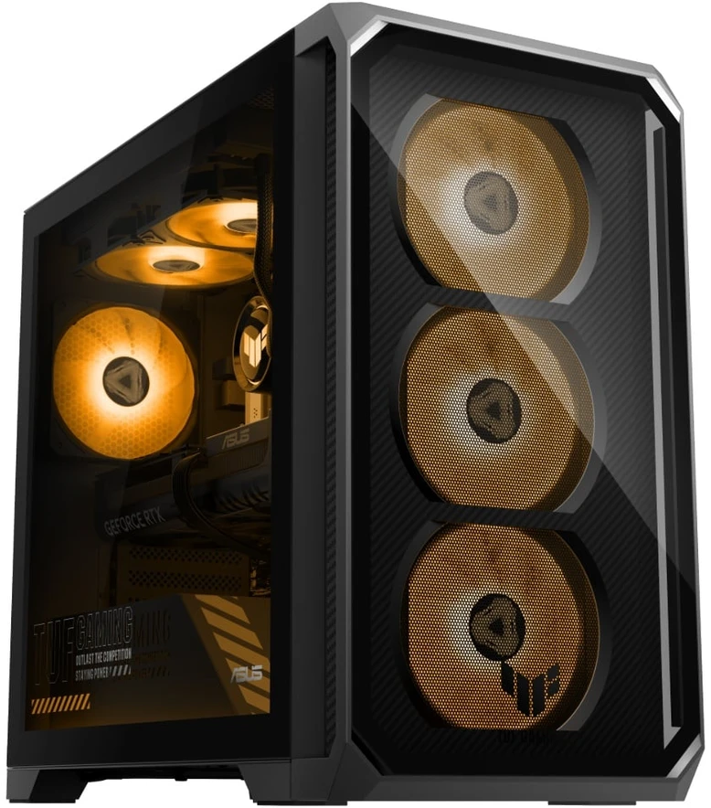 ASUS PC TUF T700 (TM700TZ-R8700F027W), Ryzen 7 8700F, 16GB, 1TB SSD, NVIDIA Graphics, W11 Home, Tower, pilka