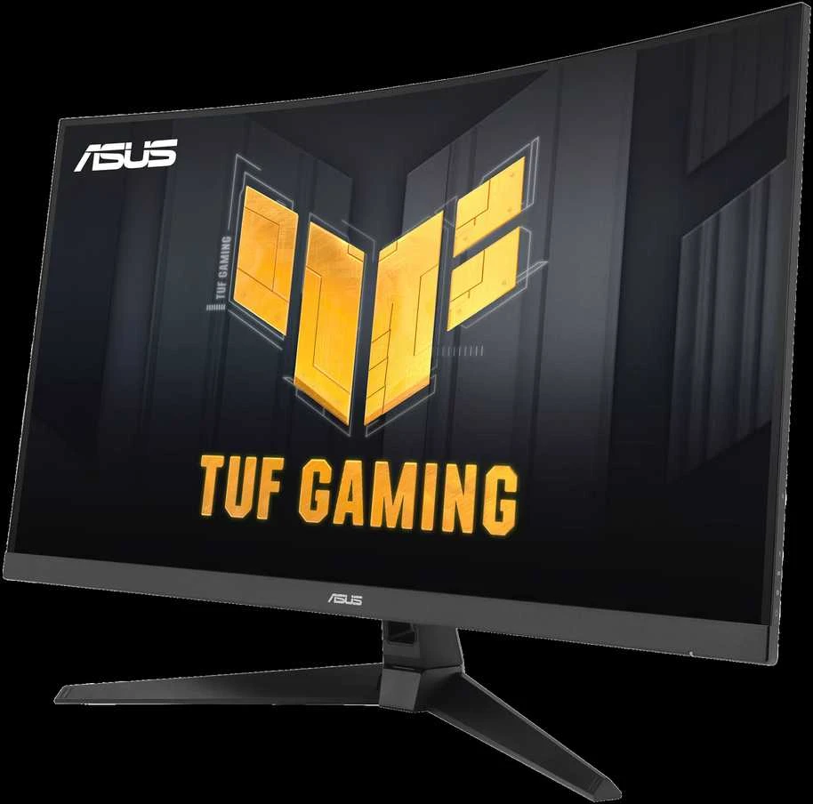 Monitorius ASUS TUF Gaming VG32WQ3B 31.5col. Fast VA WLED Curved 1500R QHD 16:9 180Hz 300cd/m2 0.5ms 2xHDMI DP 2x2W Garsiakalbiai Juodas
