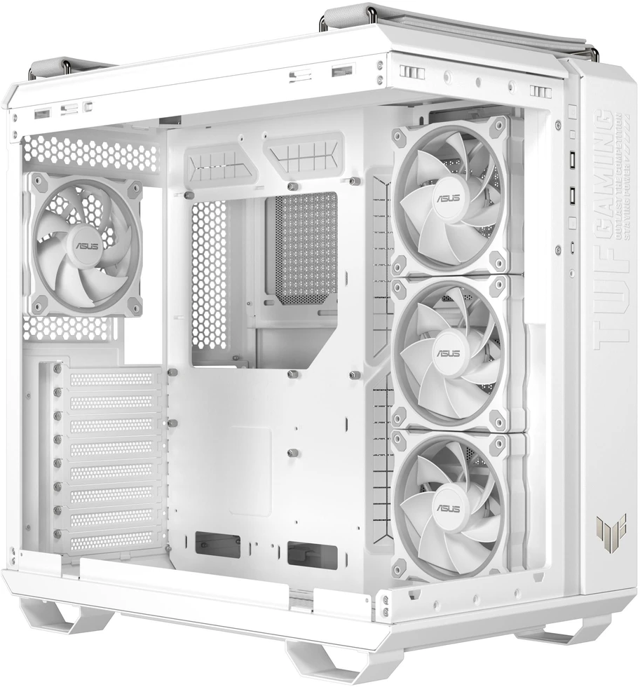 ASUS TUF GAMING GT502 Horizon TG ARGB Baltas Midi Tower