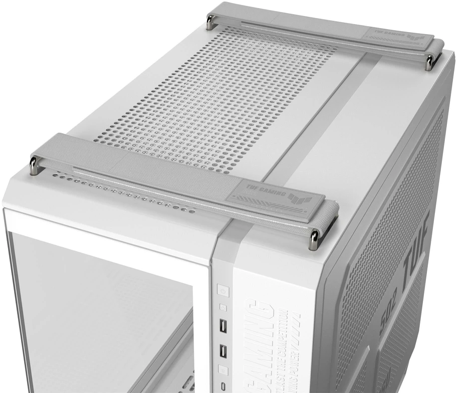 ASUS TUF GAMING GT502 Horizon TG ARGB Baltas Midi Tower
