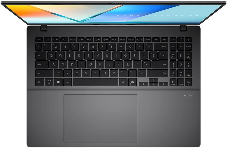 Nešiojamas kompiuteris ASUS NTB Vivobook S16 (S3607AA-OLED047WZ), Ultra 5 325, 16 colių įstrižainė, 1920 x 1200 pikselių, 32 GB, 512 GB SSD, Intel Graphics, W11 Home, pilka