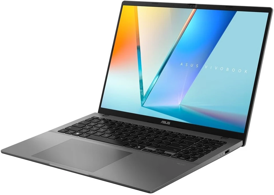 Nešiojamas kompiuteris ASUS NTB Vivobook S16 (S3607AA-OLED047WZ), Ultra 5 325, 16 colių įstrižainė, 1920 x 1200 pikselių, 32 GB, 512 GB SSD, Intel Graphics, W11 Home, pilka