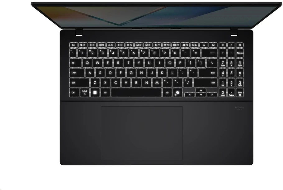 Nešiojamas kompiuteris ASUS NTB Vivobook S16 (S3607VA-RP107W), Core 5 210H, 16 colių 1920x1200, 16 GB, 512 GB SSD, UHD, W11 Home, matinės pilkos spalvos