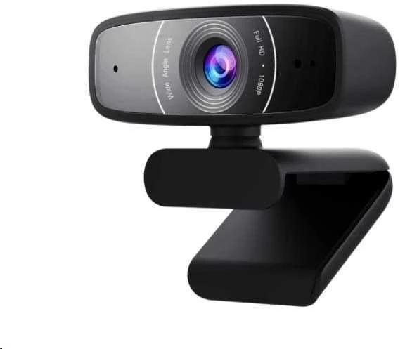 Internetinė kamera ASUS Webcam C3, 1080p FHD, 30 fps, 360° sukimosi mechanizmas
