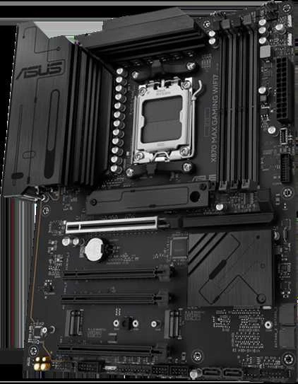 Pagrindinė plokštė ASUS X870 MAX GAMING WIFI7 AM5 MB 4xDDR5
