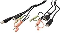 ATEN 2L-7D02UH ATEN USB HDMI su garso KVM kabeliu - 1,8 m