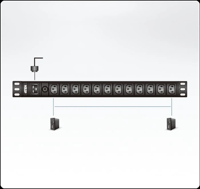 Aten PE0212G Basic PDU Series | Aten | PE0212G Basic PDU Series | Juodas
