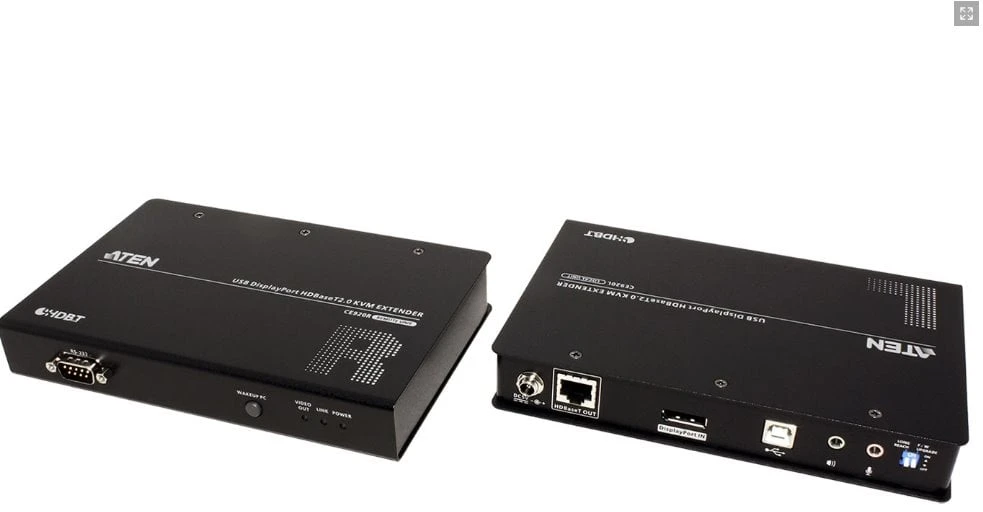Aten CE920 USB DisplayPort HDBaseT2.0 KVM ilgintuvas, 4K@100m be Ethernet prievado | Aten | KVM ilgintuvai | CE920 USB DisplayPort HDBaseT2.0