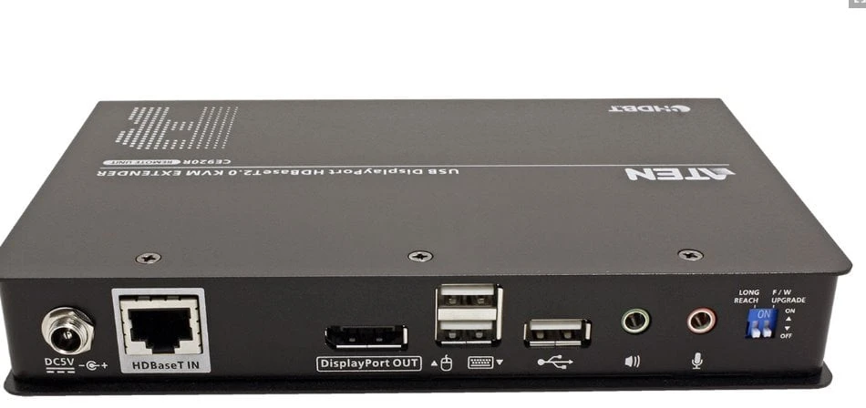 Aten CE920 USB DisplayPort HDBaseT2.0 KVM ilgintuvas, 4K@100m be Ethernet prievado | Aten | KVM ilgintuvai | CE920 USB DisplayPort HDBaseT2.0