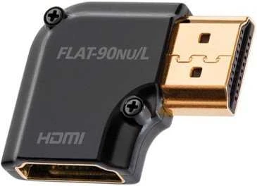 Audioquest 90Nu/L kampinis HDMI adapteris