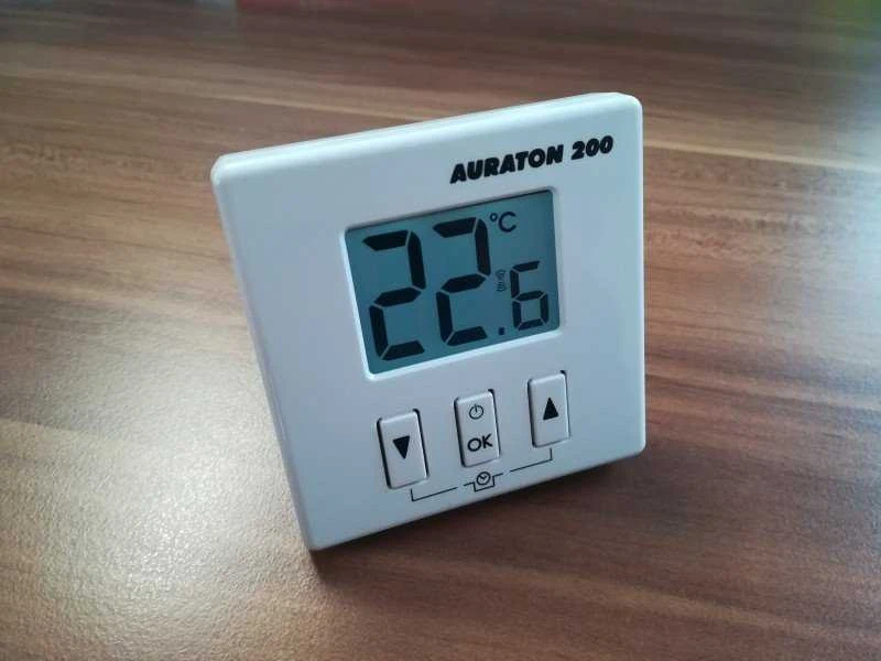 AURATON Aquila SET (AURATON 200 RT) belaidis termoreguliatorius su šildymo prietaiso valdikliu (komplektas)