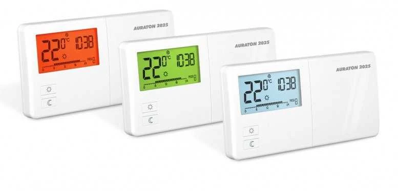 Savait., program., laidinis termostatas AURATON TUCANA, 2025