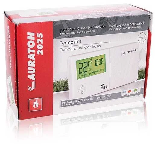 Savait., program., laidinis termostatas AURATON TUCANA, 2025