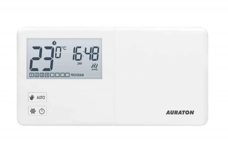 AURATON PAVO SET (AURATON R30 RT) savaitinis belaidis termoreguliatorius su šildymo prietaiso valdikliu (komplektas)