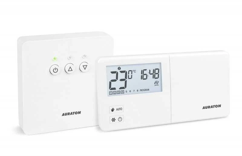 AURATON PAVO SET (AURATON R30 RT) savaitinis belaidis termoreguliatorius su šildymo prietaiso valdikliu (komplektas)