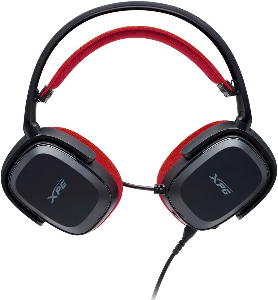 ADATA XPG žaidimų ausinės PRECOG STUDIO, laidinės, 4,4 mm lizdas, USB, USB-C, juodos