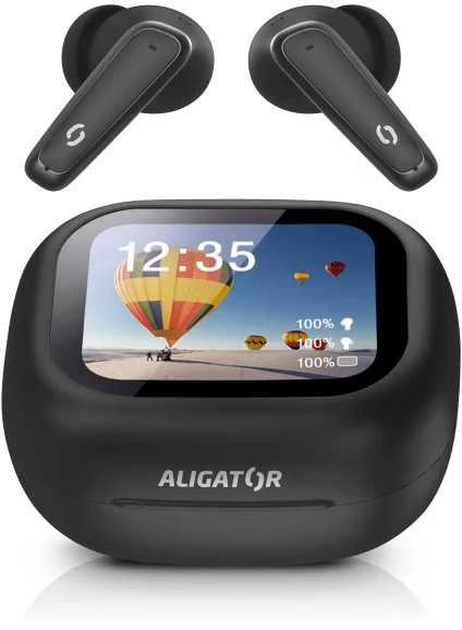 Aligator Pods Translate ausinės su lietčiamu ekranu