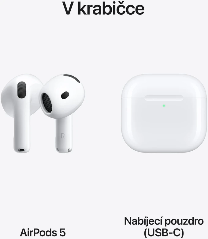 Ausinės Apple AirPods 5 - MKFW4ZM/A