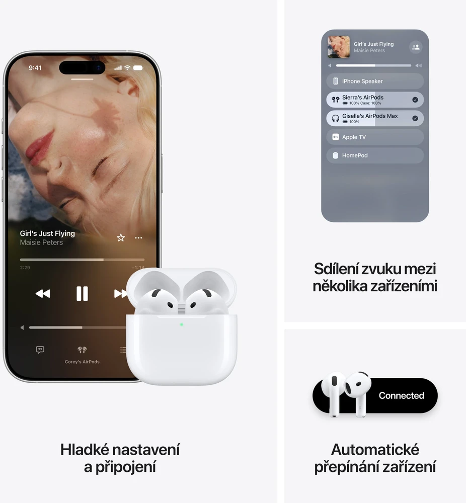 Ausinės Apple AirPods 5 - MKFW4ZM/A